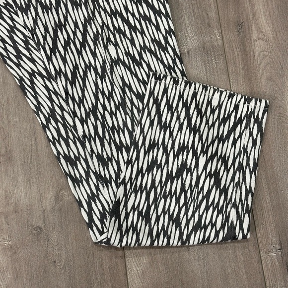 Women's Queen Collection 20 Tall Long 2XL Jeans Denim Pants Black White Stretch - Picture 7 of 10